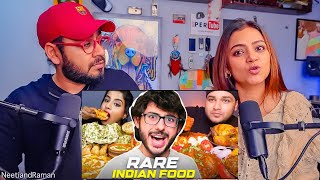 RARE INDIAN STREET FOOD....YUMMYY| CARRYMINATI | Reaction