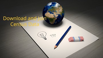 How to Download and Join Shapefiles and Population files from census.gov