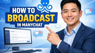 How to BROADCAST in ManyChat (Step by Step)