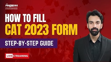 CAT 2023 Form Filling Guide: Step-by-Step Tutorial and Live Demonstration