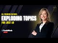 Exploding Topics Group Buy  | Unlimited Access | Cheap 2025 | All Premium Options | For Just $9
