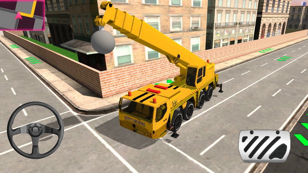 City Road Construction Simulator / construction vehicles: Excavator Road Clean / Android Gameplay