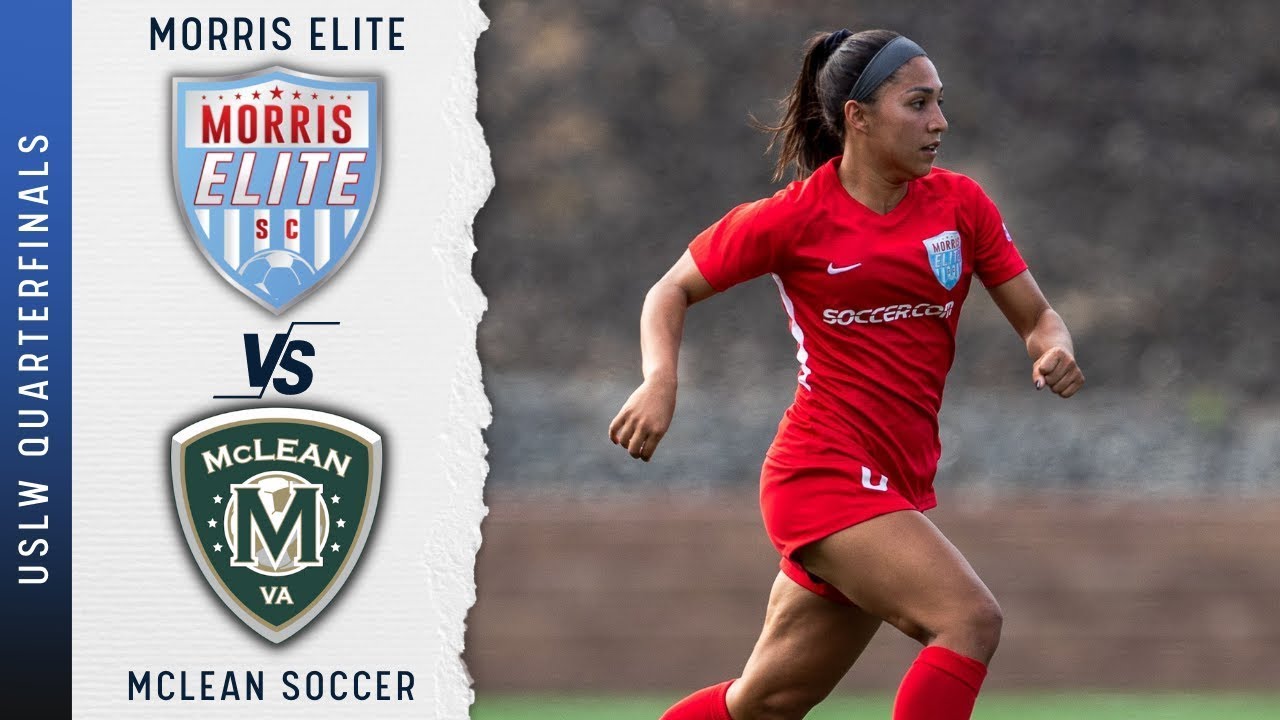 USLW Womens Soccer Morris Elite SC vs Mclean Soccer YouTube