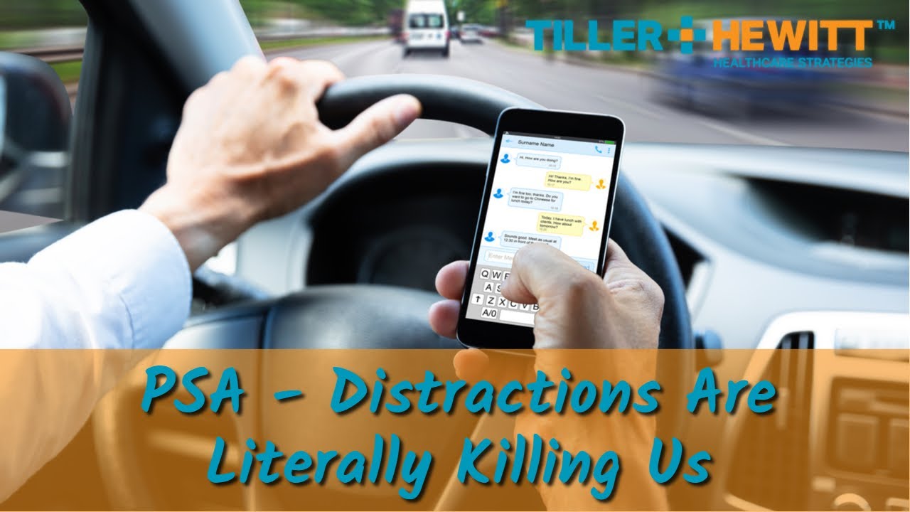 PSA - Distractions Are Literally Killing Us
