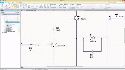 Streamlined Schematic Editor