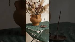 Ghar Ko Aesthetic Kaise Banaye? ✨ Minimalist Side Table Decor Idea #shorts #homedecor