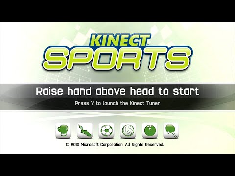 Kinect Sports Xbox 360 Kinect Playthrough - Breaking a Sweat