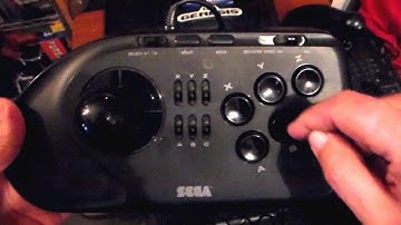 Sega Genesis 6 Button Arcade Stick Thoughts...