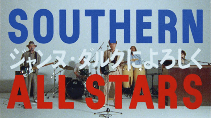 Southern All Stars - Joan of Arc ni Yoroshiku [Official Music Video]