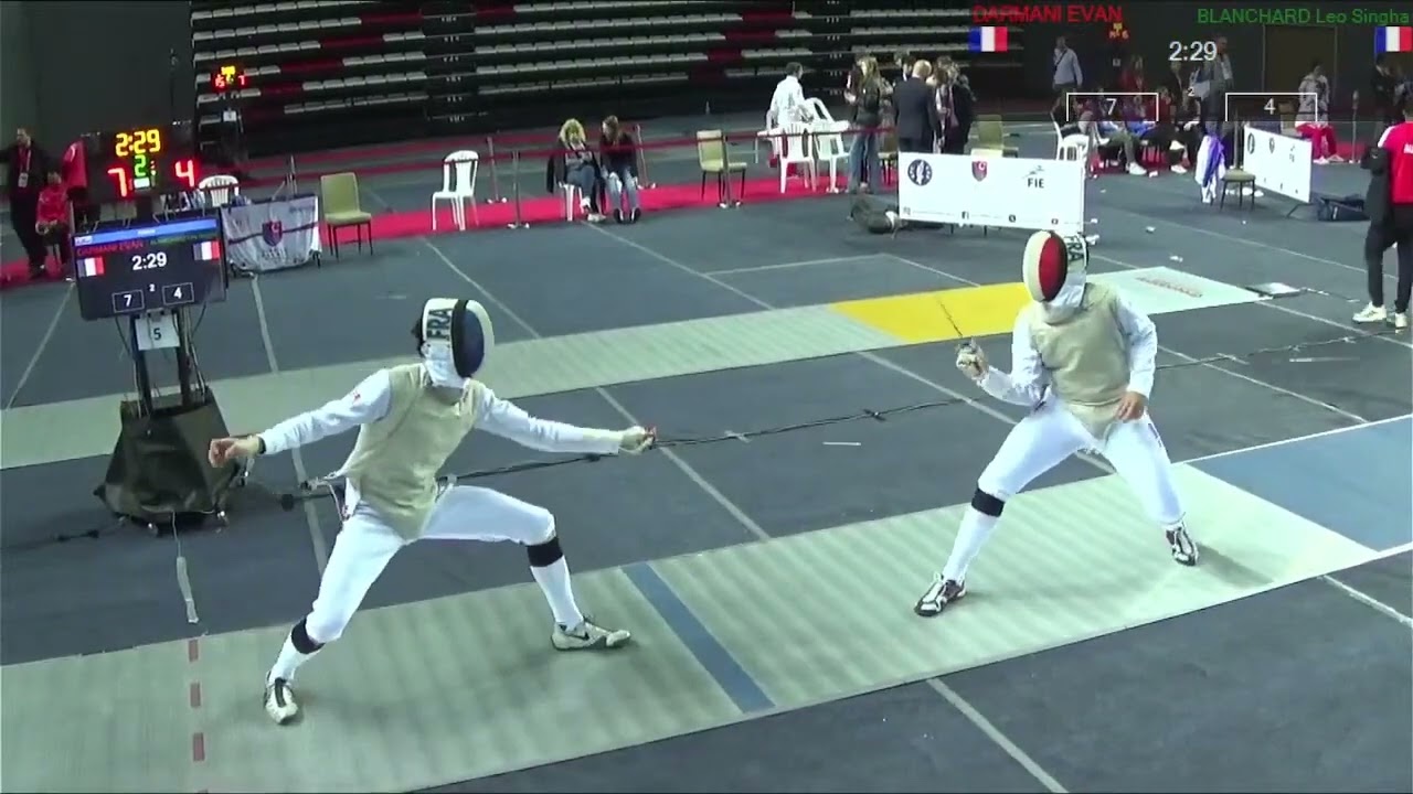 Euro Champs 2025 CMF - L16 - Evan Darmani FRA v Leo Singharat Blanchard FRA