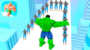 Max LEVEL Muscle Rush - All Levels Gameplay Android,ios