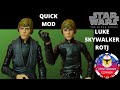 Star Wars Black Series Luke Skywalker ROTJ mod/conversion Action Figure