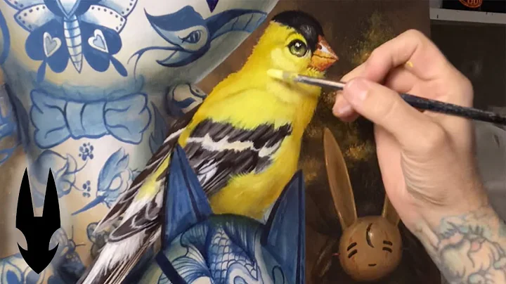 Greg CRAOLA Simkins painting "Kitron Part Deux" (The Sword in the Scone)