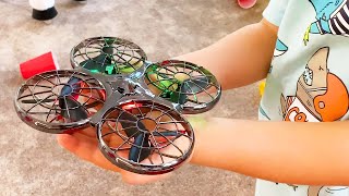 Mini DRONE TOY FOR KIDS FUN PLAYTIME with Elias