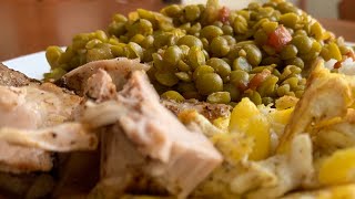DAL CURRY WITH GREEN SPLIT PEAS| 3-MINUTE BUDGET TUTORIAL| Version 1