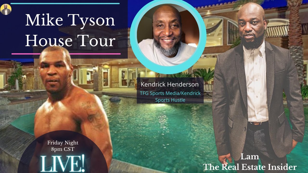Mike Tyson House Tour LIVE! w/ The Real Estate Insider YouTube
