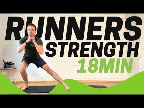Runners Strength Training Session at Home