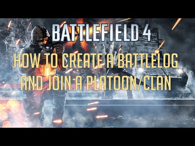 Platoons - Battlelog / Battlefield 4