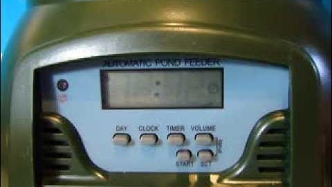 Automatic Pond Fish Feeder - Fully Programmable - All Pond Solutions