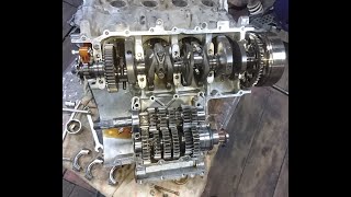Сборка двигателя Honda CBR929RR
