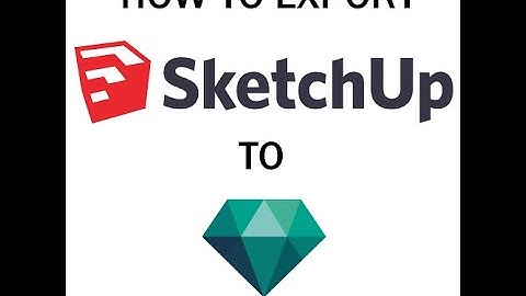 How to convert Sketchup objects to Artlantis