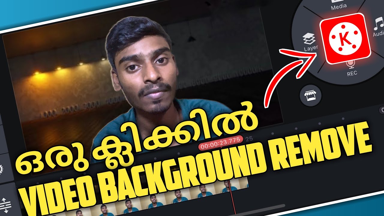 How to Remove Video Background Without Green Screen in KineMaster | Malayalam tutorial | Sadiqtalks