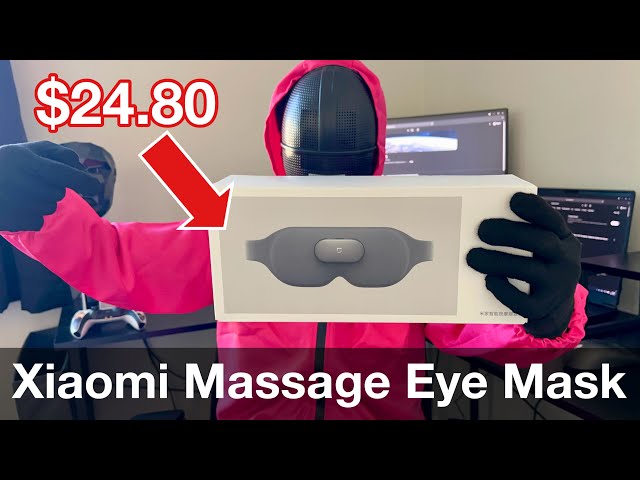 💰$25 Xiaomi MIJIA Smart Massage Eye Mask | Unboxing & Review