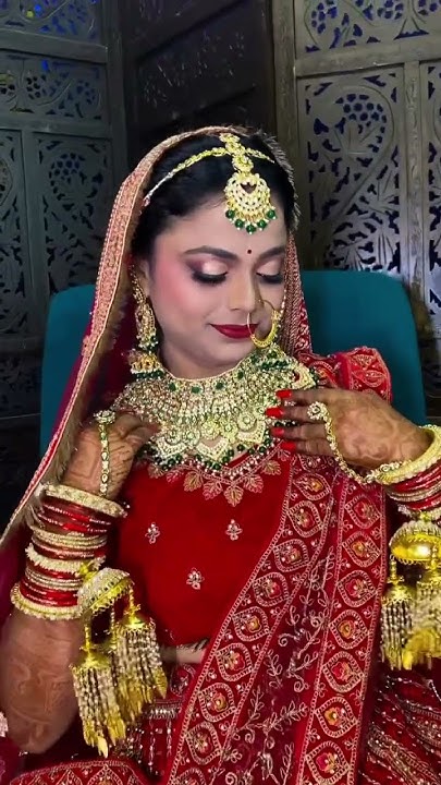  Bold eye makeup Bridal #trending #shortsfeed #ytshorts - YouTube