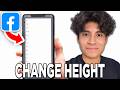 How To Change Height In Facebook Dating! - Tutorial