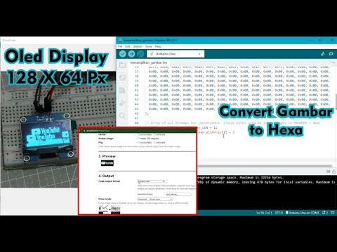 Tutorial Cara Memprogram Oled Display 128x64 dengan Arduino dan Cara ...