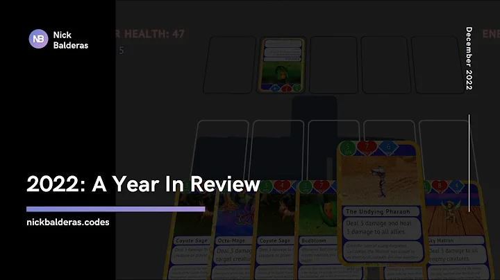 2022: A Year In Review