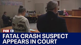 Woman charged in deadly Enumclaw crash appears in court | FOX 13 Seattle