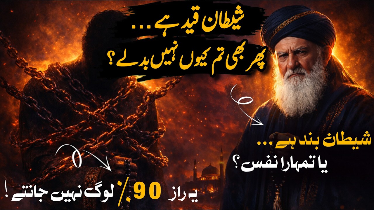 Ramzan Mein Shaitan Band Phir Bhi Gunah Q? Asal Raaz Jaan Lein! Masla Shaitan Nahi, Hamara Nafs Hai!