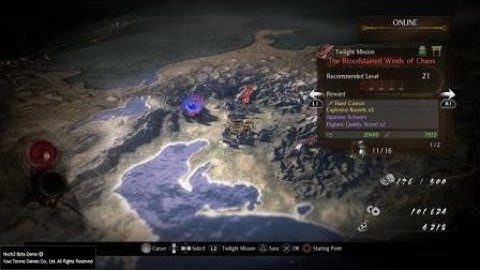 Nioh 2 Beta Demo - Mission 01 - "The Mysterious One Night Castle" Speedrun / Solo