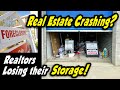 REAL ESTATE CRASH causes realtor to LOSE HIS LOCKER? I bought his storage for ONE DOLLAR!