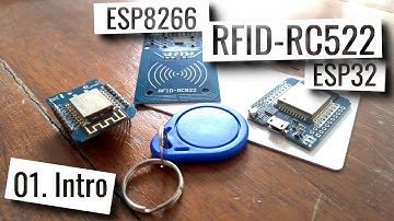 ESP32 & ESP8266 - RFID-RC522 intro