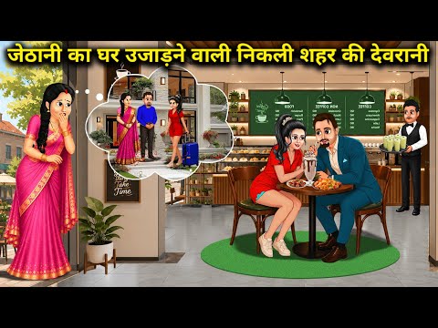 जेठानी का घर उजाड़ने वाली निकली शहर की देवरानी | jethani ka ghar ujadne wali nikli sheher ki devrani.