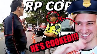 What Happens When a Fake Cop Pulls Over a REAL Police Sergeant | xQc Abridged