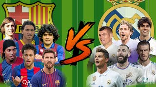 FCB Legends vs RM Legends💪(Barcelona-Real Madrid)