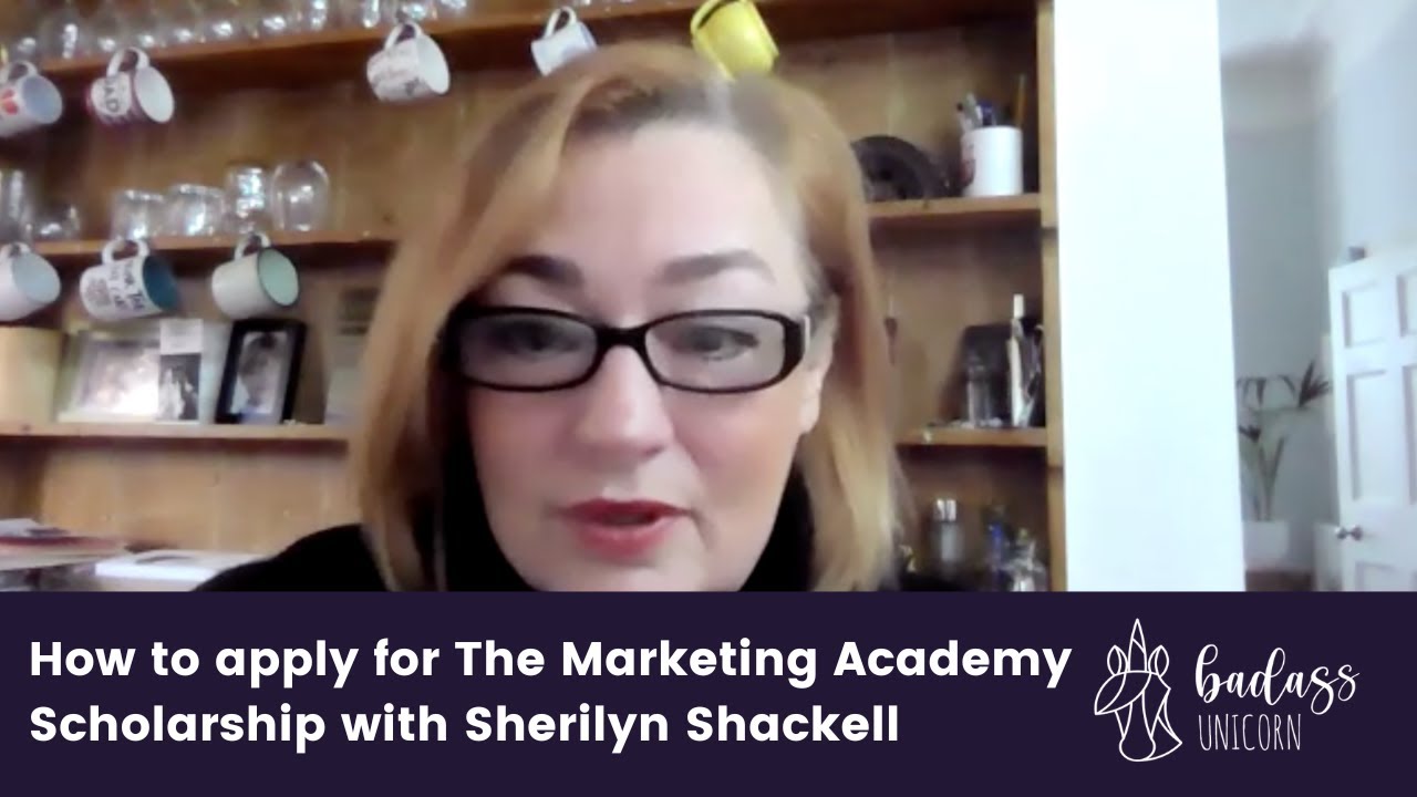 How to apply for The Marketing Academy Scholarship