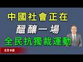 中國社會正在快速醞釀一場史無前例的全民抗獨裁運動。《真實中國》