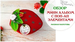 Мини-альбом с поп-ап элементами. Коллекция 