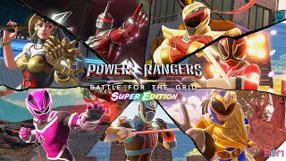Power Rangers: Battle For The Grid ''Super Edition'' - Character Intros, Supers, Victories