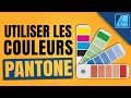 Tuto Affinity Designer 2 | Comment TROUVER et UTILISER les Couleurs des NUANCIERS  PANTONE ?
