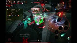 디아블로 이모탈 전장/ 강령 사낫 빌드