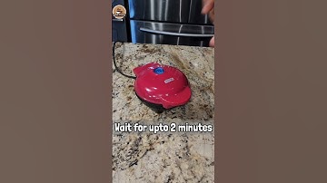 Egg Cheese Waffle in Dash Mini Waffle Maker