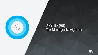 Tax Manager Navigation