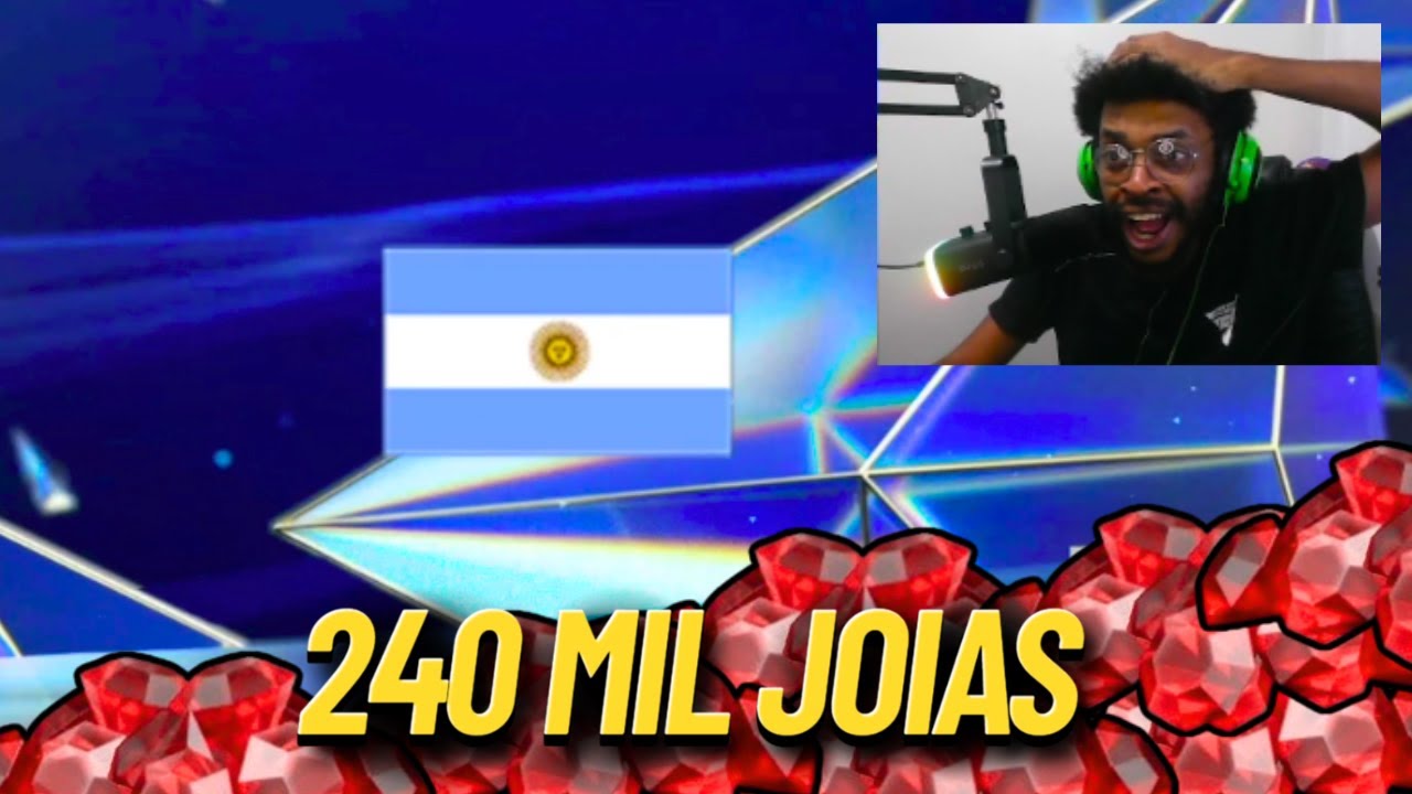 BUG? GASTEI 240 MIL JOIAS NOS UTOTS e GANHEI O MESSI NO PACK OPEN - FC MOBILE