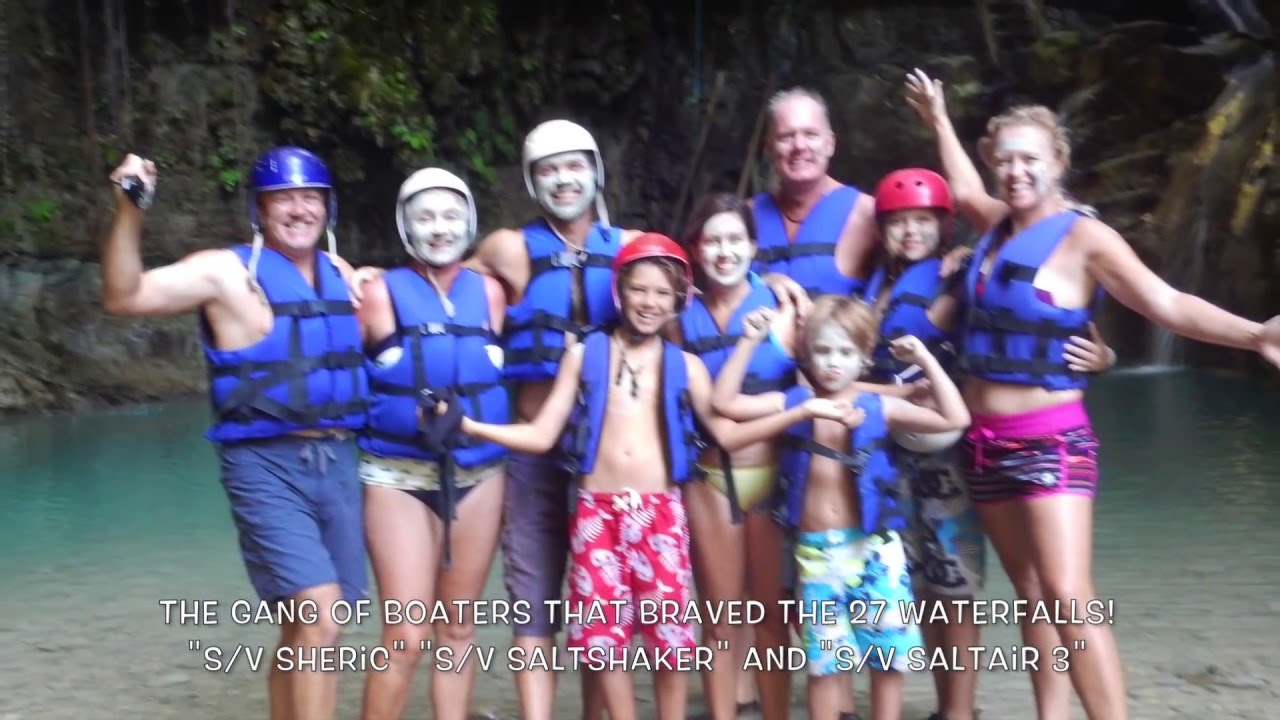 SE2 EP36. Tropical Waterfalls in the Dominican Republic.  Sailing Trio Travels.