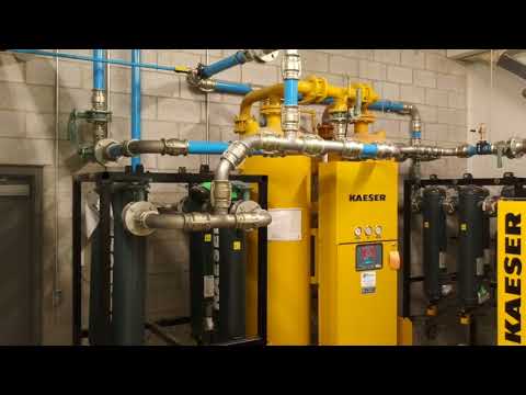 Complete Kaeser Compressor Room Install